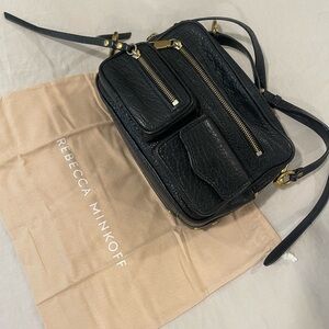 Rebecca Minkoff Black Jett Leather Bag
